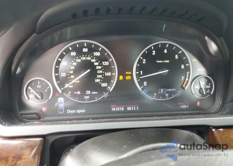 2013 BMW 750 I из США, поврежденный, VIN WBAYA8C58DC996865